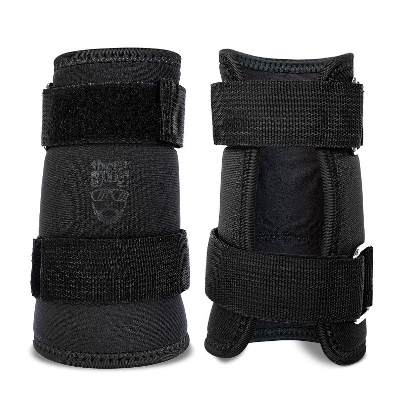 THEFITGUY Kettlebell Wrist & Forearm Guards | 7mm Impact-Absorbing Neoprene | Adjustable Straps for Secure Fit | Lightweight  Durable Protection for Kettlebell Training (Pair) - Image 1